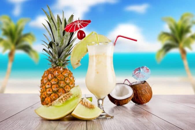 Pina Colada - Best recipe for the classic exotic cocktail