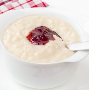 Danish Rice Pudding - Risalamande